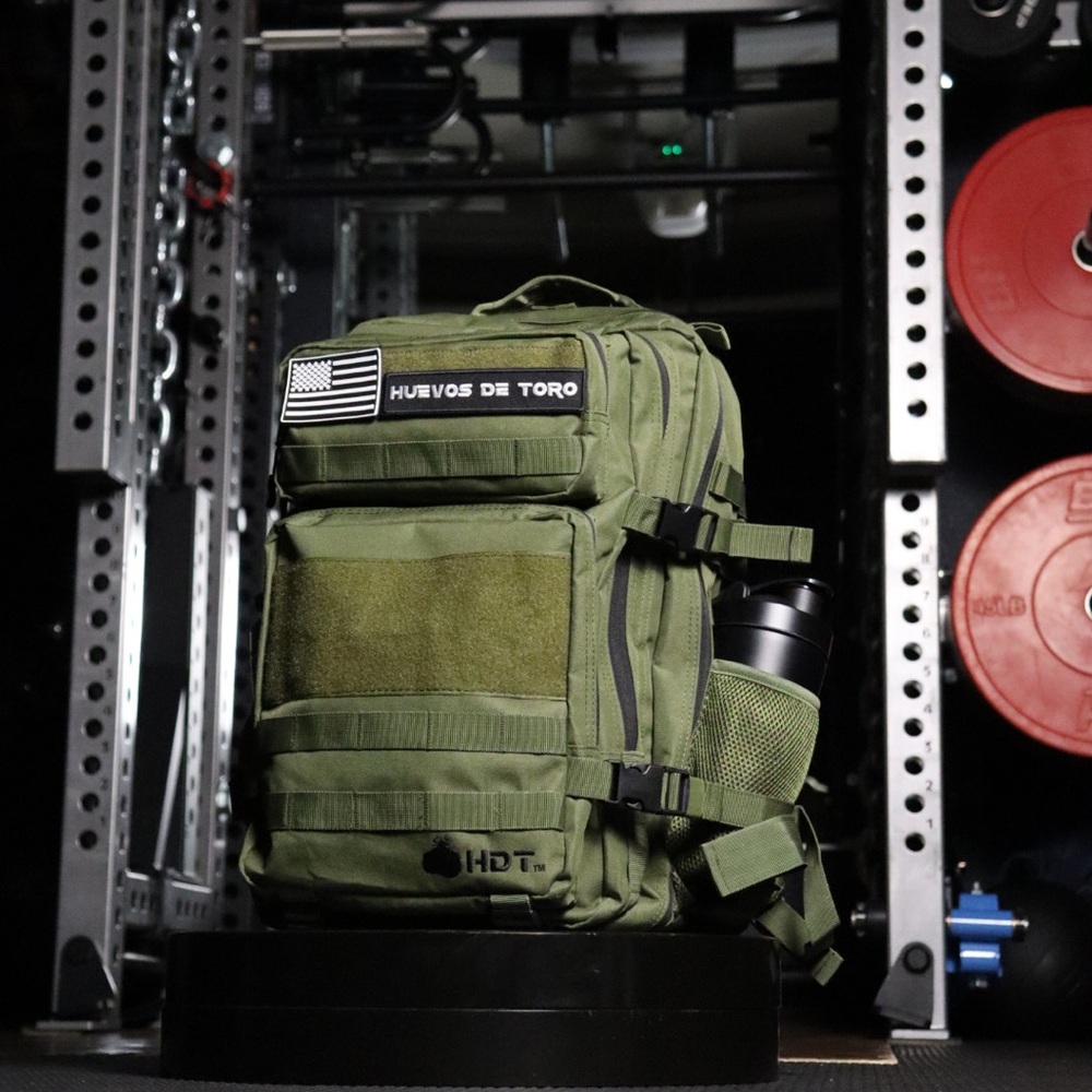 New green tactical backpack